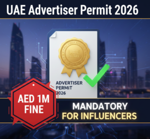 New UAE Influencer Law 2026: Why You Need the Mandatory Advertiser Permit Now